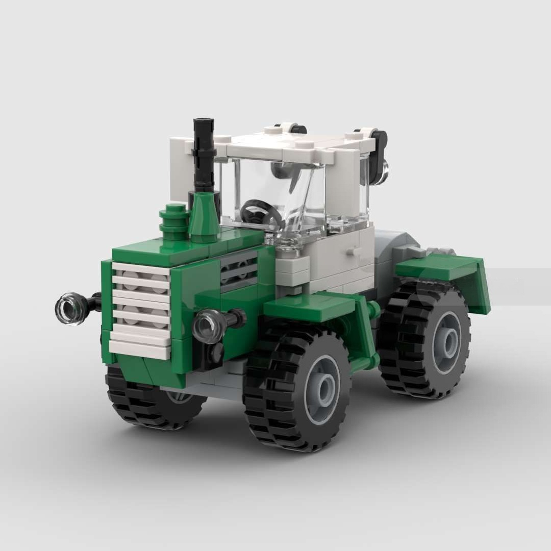 Agriculture Farming Education - Yaratıcı Yeşil Çiftlik Traktörü Tuğla Montaj
