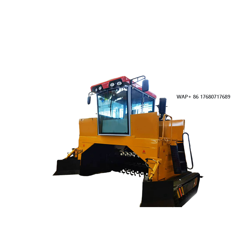 Compost Turner Machine - Büyük Kapasiteli Tarım Mobil Kompost Yığın
