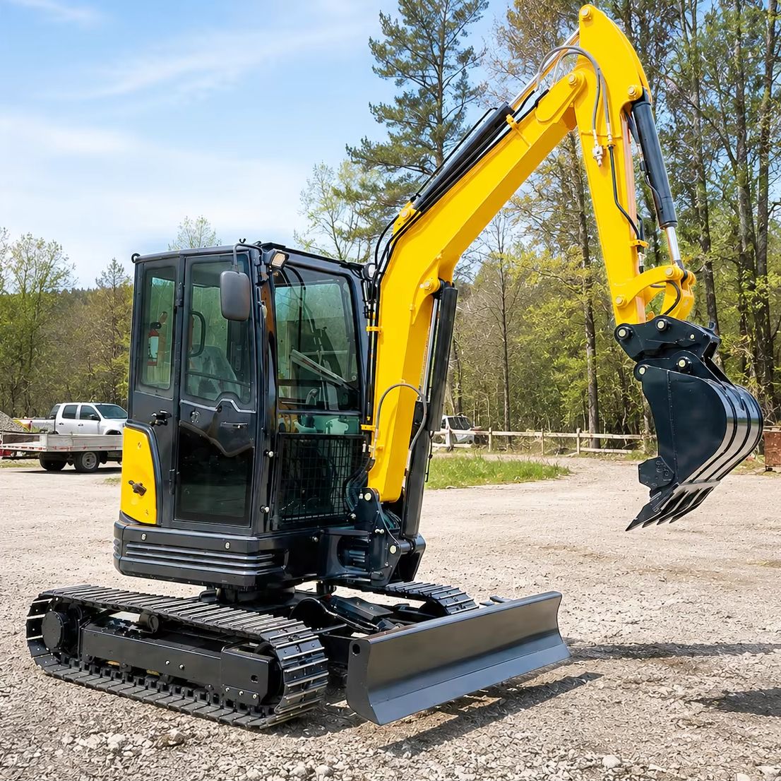 Agriculture Farming Working - Özel Mini Ekskavatör 3.5 Ton Euro