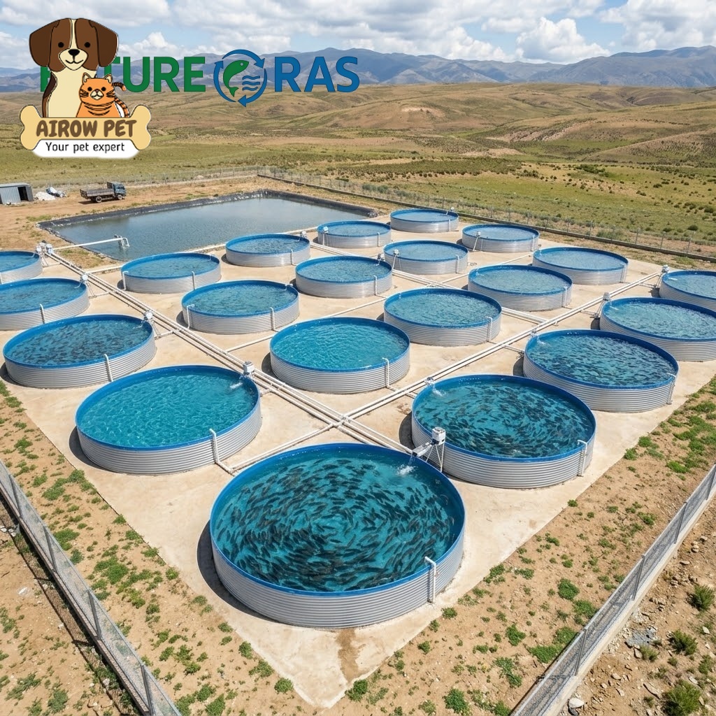 Farm Pond Liner - AIROW FUTURERAS 5*1.2m Ticari Pvc Balık
