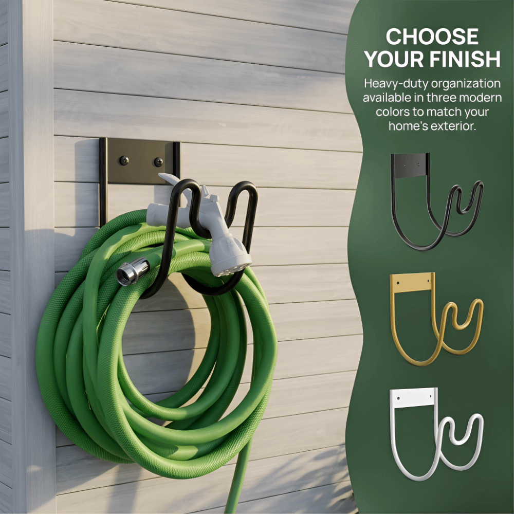 Gardena Hose Flex - Paslanmaz Bahçe Hortumu Tutucu Dayanıklı Duvara