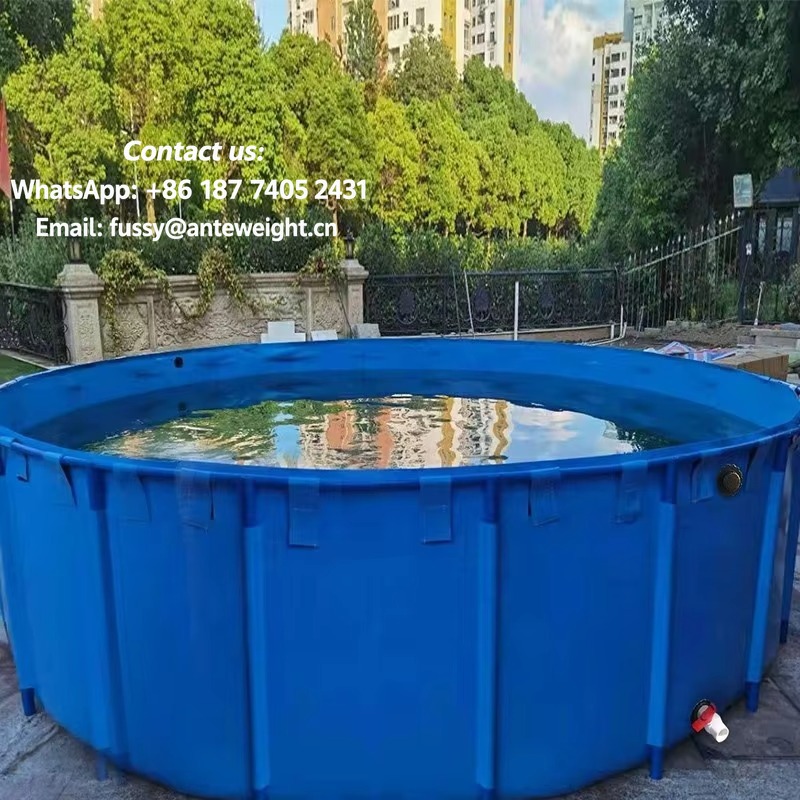 Farm Pond Liner - 2026 Katlanabilir Hafif Su Ürünleri Yetiştirme