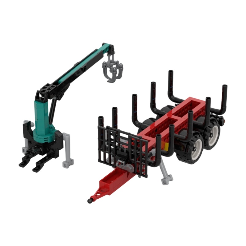 Agriculture Farming Vehicles - Şehir Traktörü MOC Yapı Taşları, Çiftlik