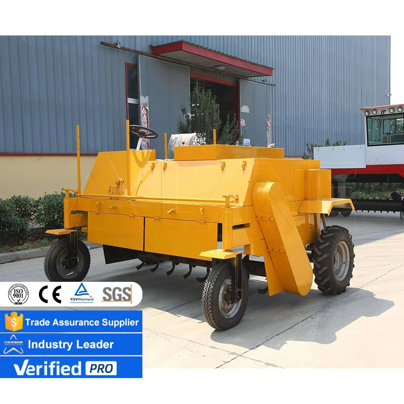 Compost Turner Machine - LANE Kompost Pelet Yapma Makinesi Traktör