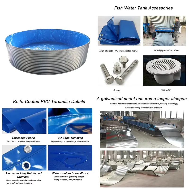 Galvanizli Branda, Karides Yet - Farm Pond Liner incelemesi ve fiyatı